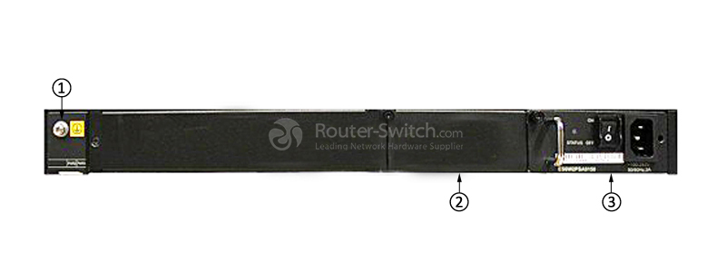 S5720-52X-PWR-SI-ACF Back Panel