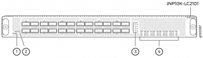 Интерфейсный модуль Juniper MX10K-LC2101F-IR