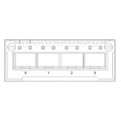 Интерфейсный модуль Juniper EX-UM-4SFPP-MR
